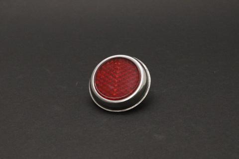 Reflector Red with outer Ring Chrome. Lucas replica
