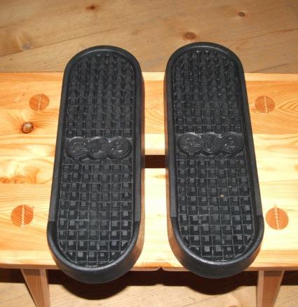 AJS Footboard Rubber /Pair black