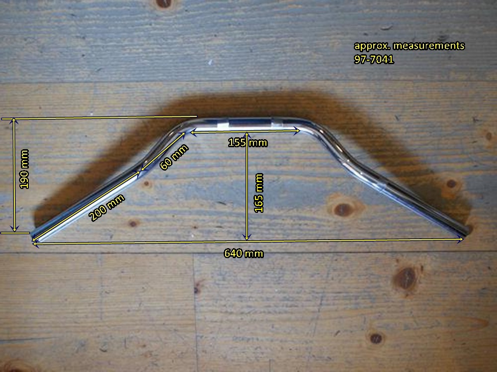 Triumph Lenker niedrig 7/8"/22mm