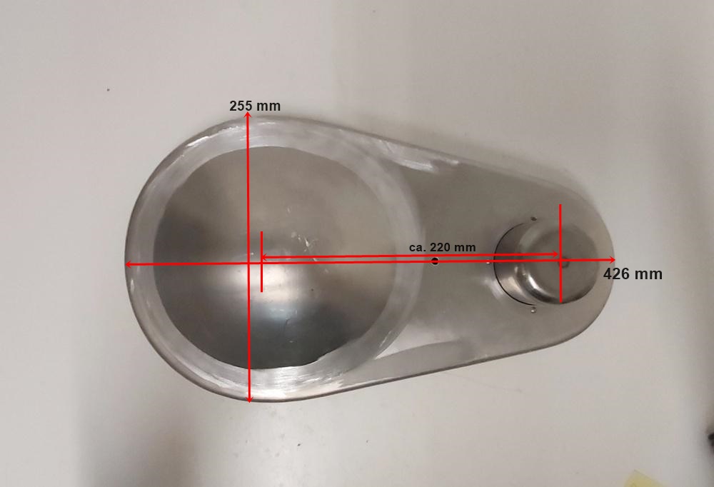 BSA Sloper Primärkettenkasten Innen & Außen
