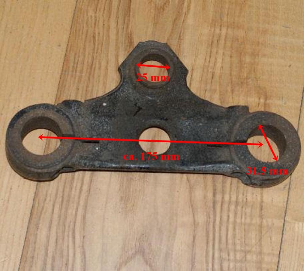 AJS/Matchless Cut Off Bottom Yoke used BRITISH Only Austria