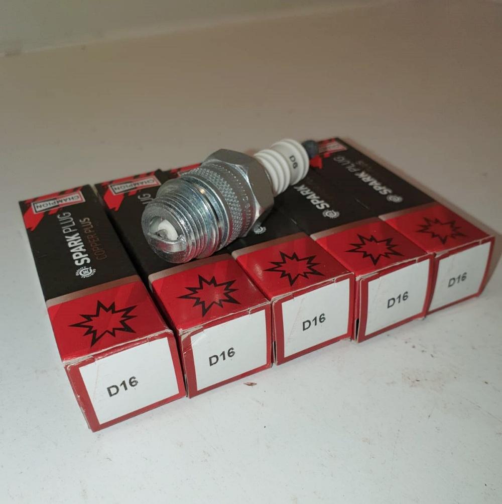 Spark Plug Champion D16. T10. 18mm Set of 5 BRITISH Only Austria