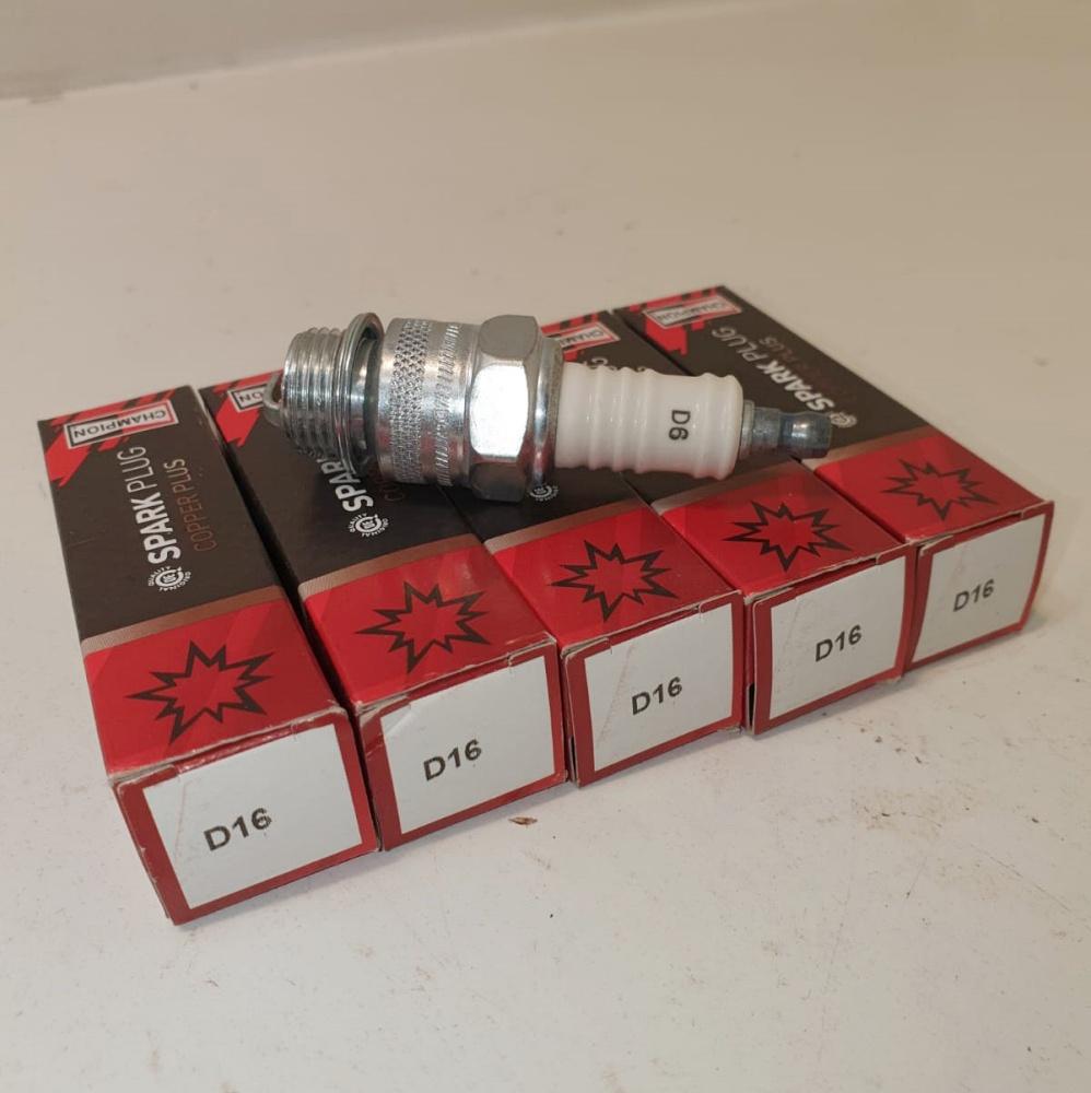 Spark Plug Champion D16. T10. 18mm Set of 5 BRITISH Only Austria