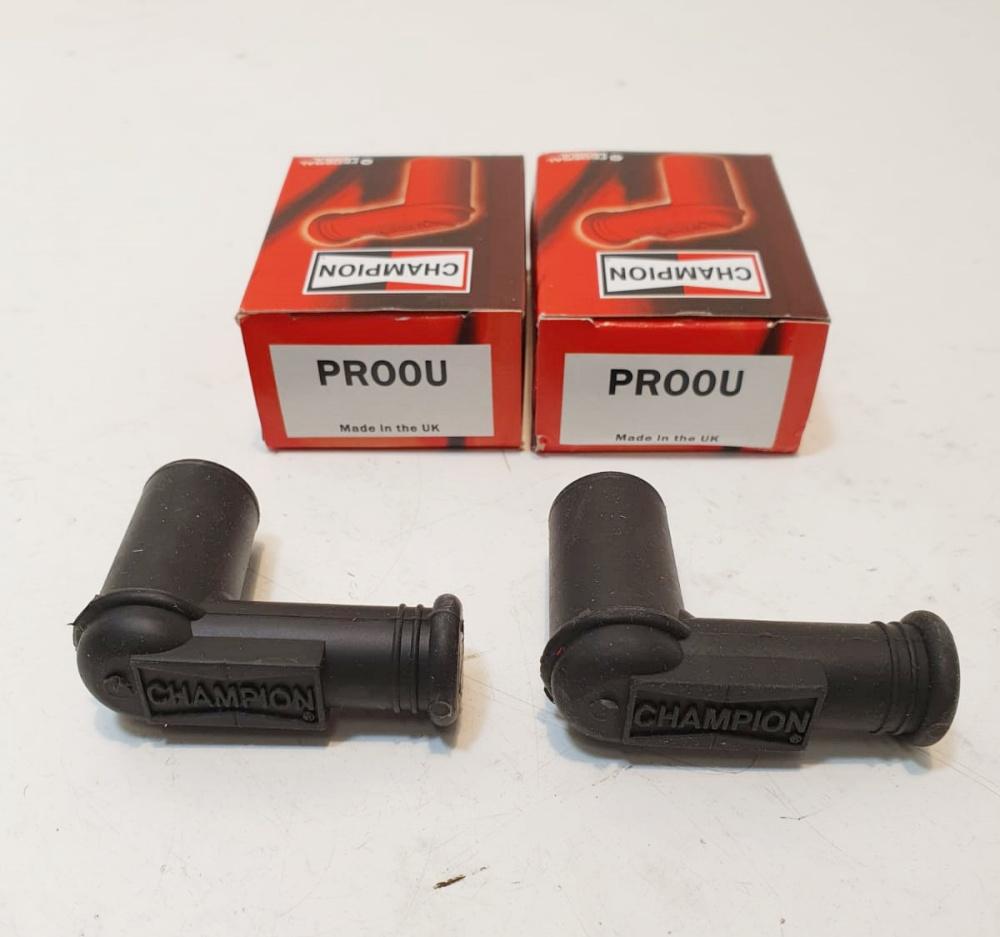 Champion, Spark Plug Cap. Non resistor. 0 ohm / Pair BRITISH Only