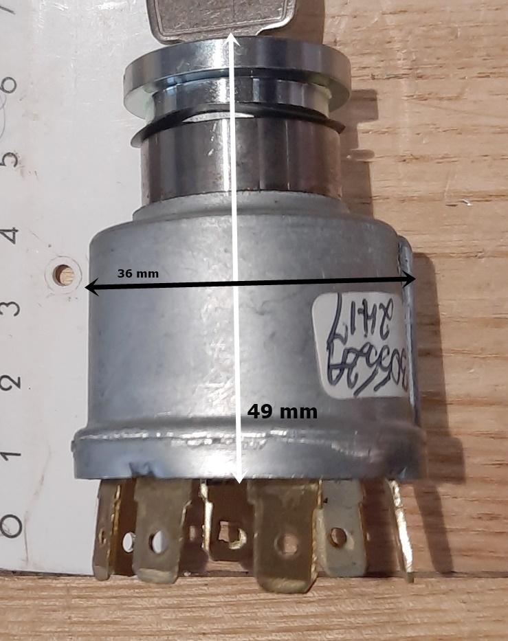 Norton/Triumph Ignition Switch Lucas with Lock and Key BRITISH Only