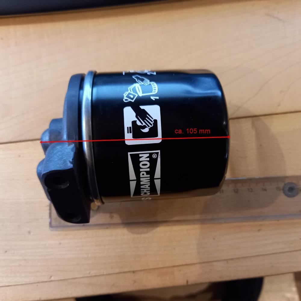 Norton, BSA, Triumph Oilfilter Mounting Kit with Oil Filter /Oilfilter