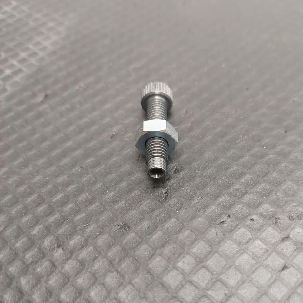 Amal 276 Throttle Stop Screw with Lock Nut BRITISH Only Austria