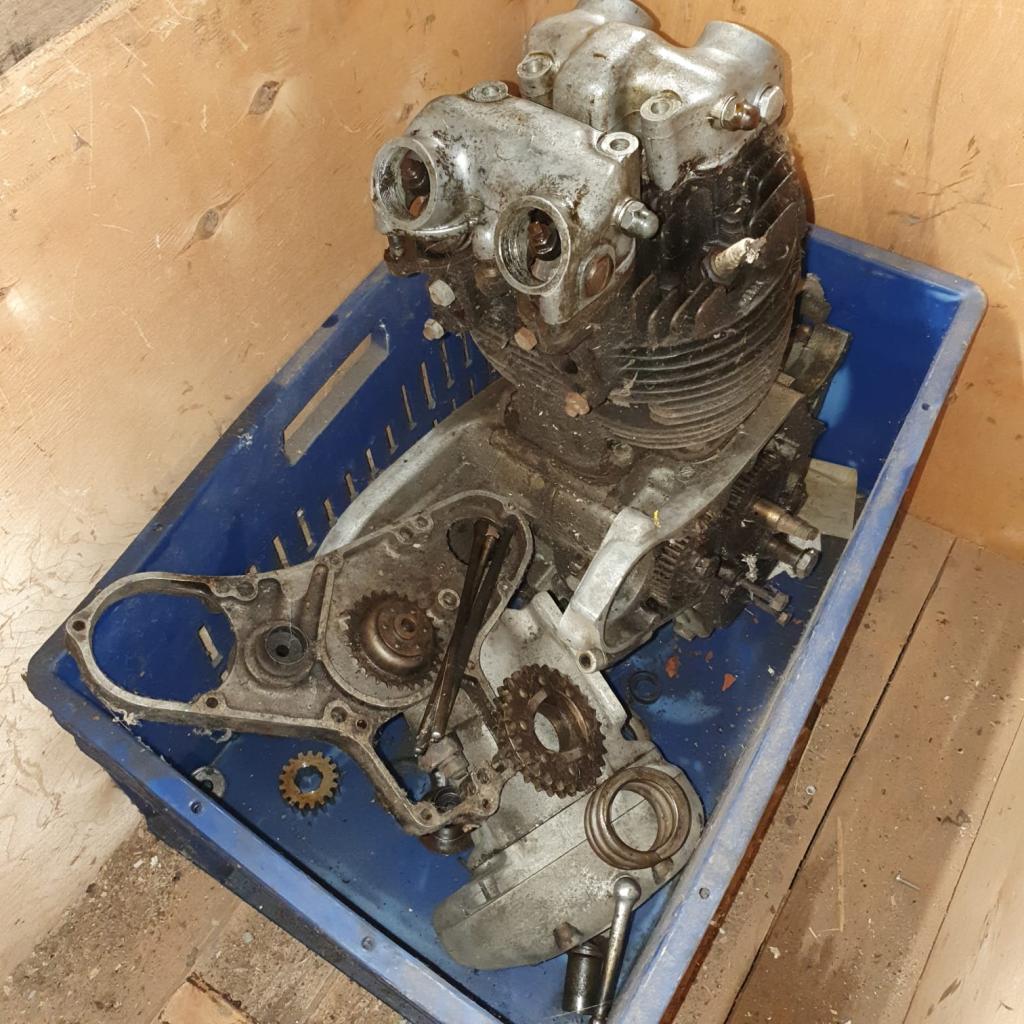 BSA A7 Engine Rigid Mod. 1950 incomplete used | BRITISH Only Austria ...