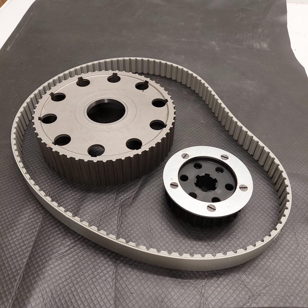 Triumph Belt drive kit, Pre unit, Rigid Frame, Alloy BRITISH Only