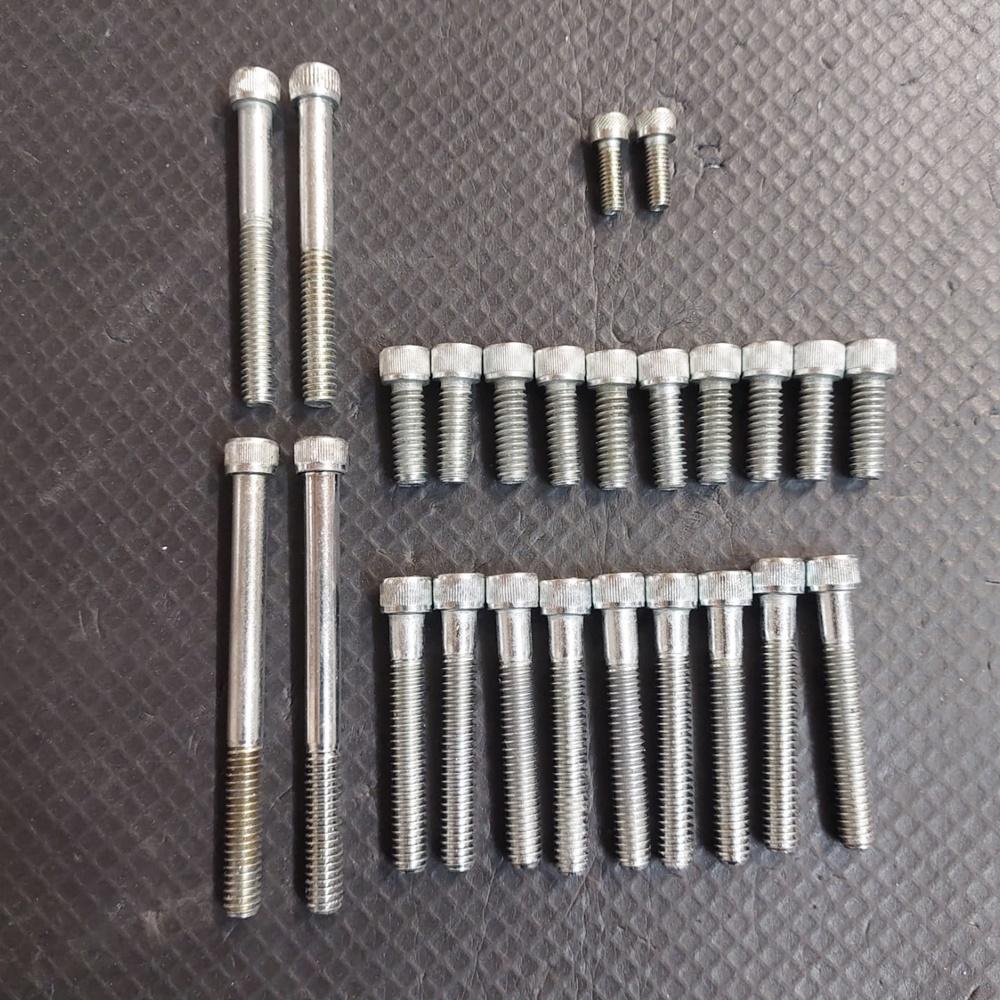 BSA D1 D3 Bantam Engine Bolt Kit - 28pc A2 Stainless Steel Allen