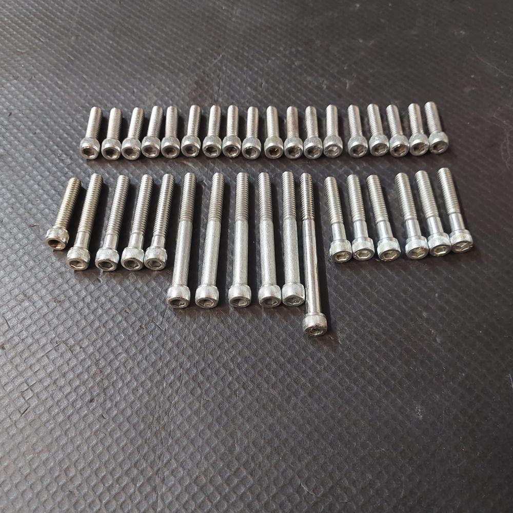 Triumph Pre Unit Duplex Engine Allen Screw Set BRITISH Only Austria