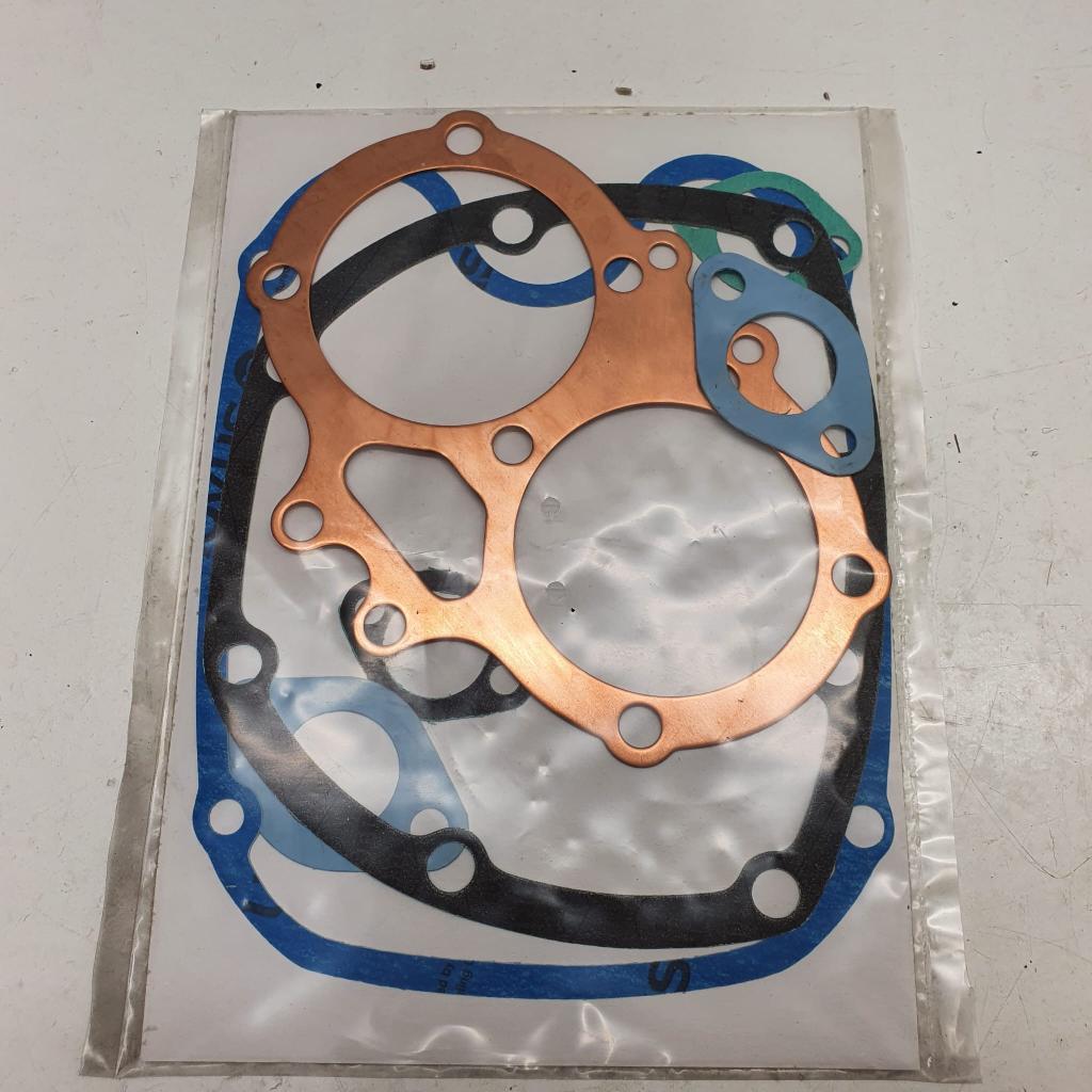 Decoke Gasket Set BSA 650cc OHV A65 Twin with solid copper head gasket