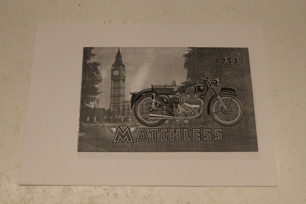 Matchless Prospect 1953 copy | BRITISH Only Austria Fahrzeughandel GmbH