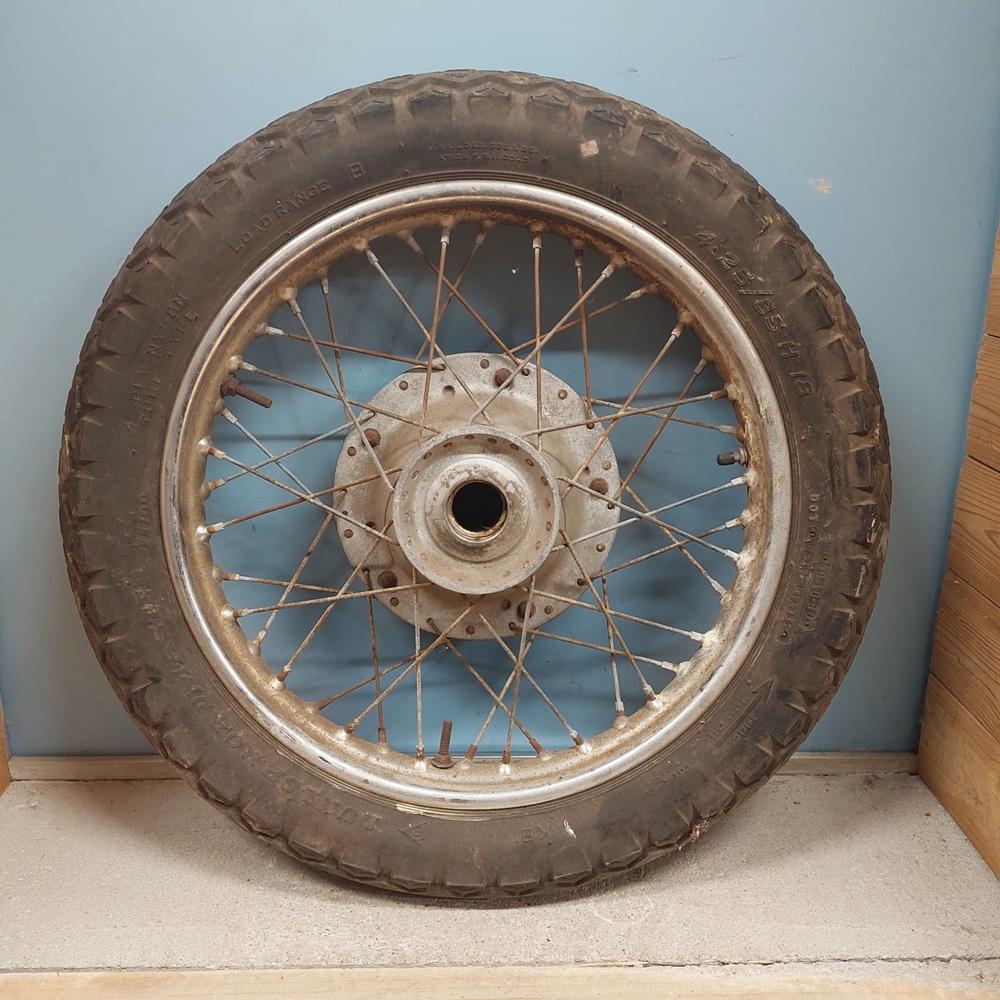 BSA / Triumph Wheel. Conical Rear Hub 7