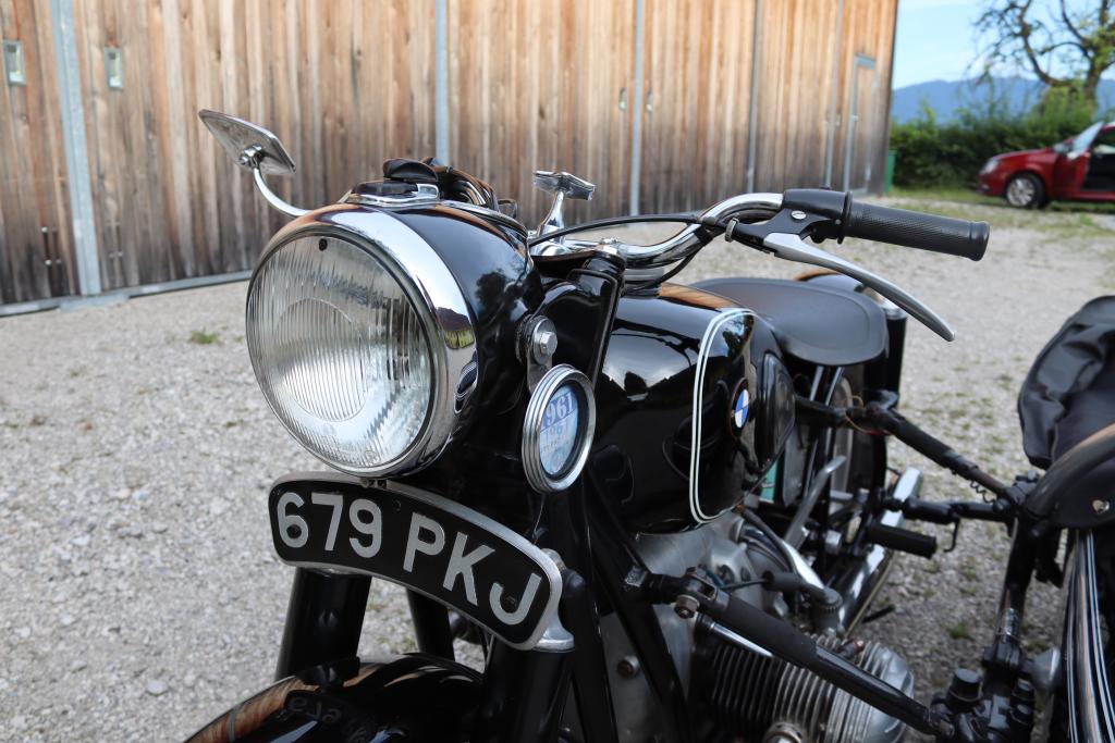 BMW R60/2 + Side STEIB 1960 R 60 600 R60 Série 2 Joe Bar Team Fiche Moto #000867