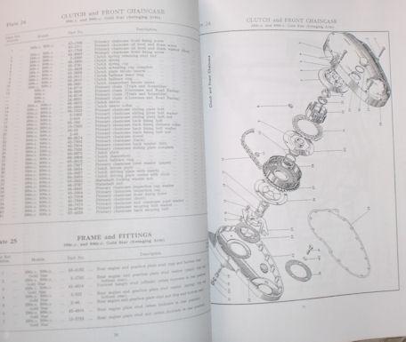 BSA B31/34 1949-52 Parts Book | BRITISH Only Austria Fahrzeughandel GmbH