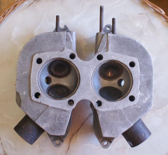 triumph tiger cub square cylinder head