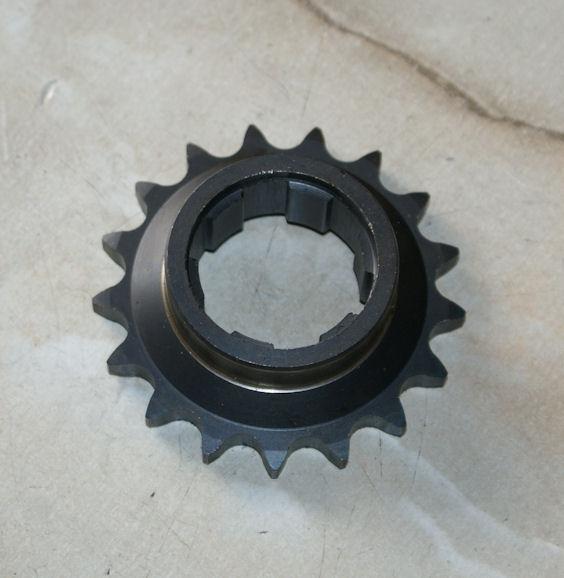 BSA Gearbox Sprocket 17T. C10 C11G C12 4 Speed heavy weight gearbox