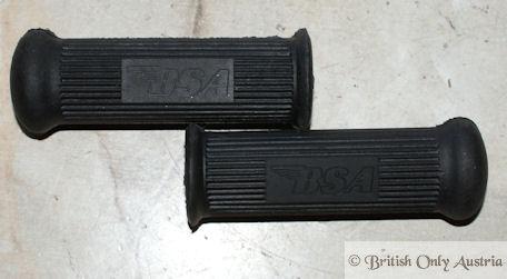 Pair Of BSA Pillion Footrests With Rubber Insert And BSA Logo – Phoenix Brand, Made In UK-661860