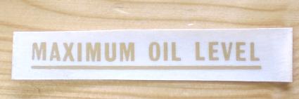 Maximum Oil Level Transfer silver | BRITISH Only Austria Fahrzeughandel ...