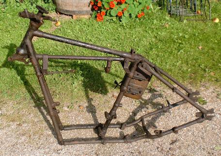 triumph chopper frames for sale