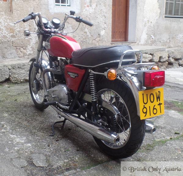 Triumph T140E 750cc Bonneville 1979, US Model | BRITISH Only