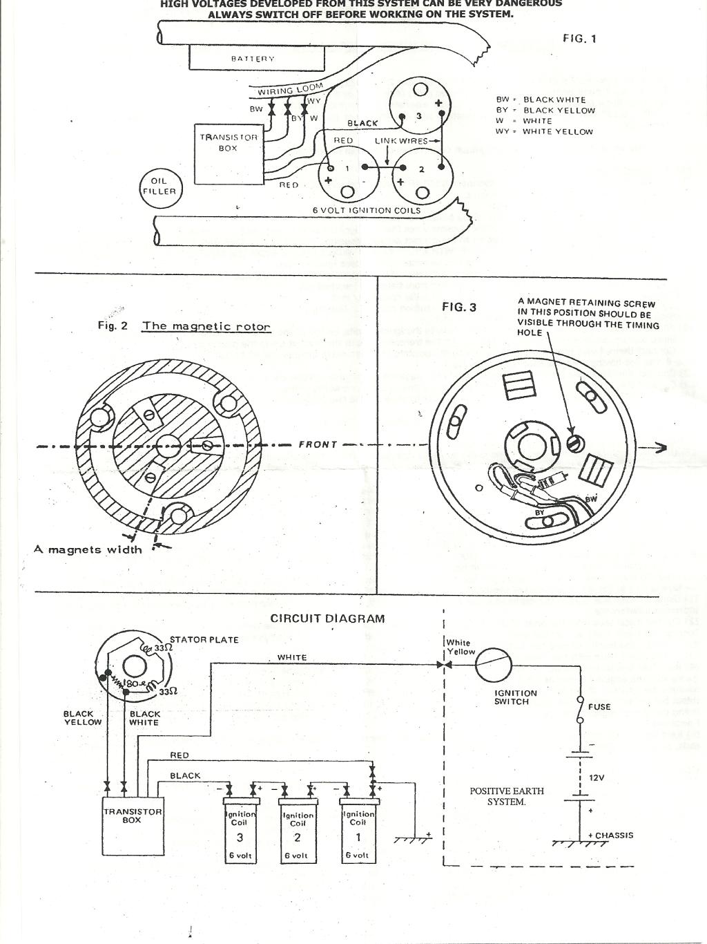 Boyer Electronic Ignition MK IV 12V BSA, Triumph 3Cylinder BRITISH