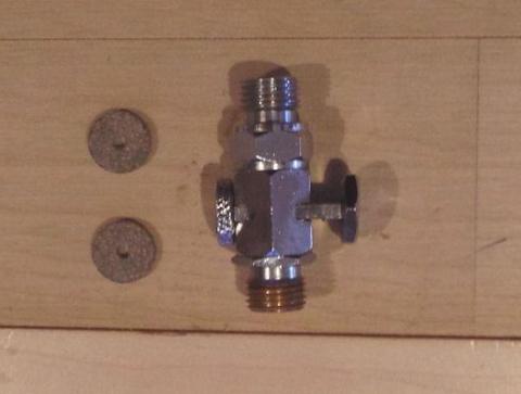 Benzinhahn  1/4" x 1/4" BSP Push Pull