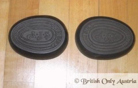 AJS Kneegrip Rubbers. No.17 John Bull /Pair