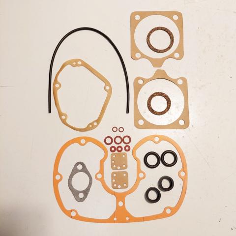 AJS/Matchless. Engine Gasket Set 350, 500 cc 16MC,16MCS,18C,18CS,G3L,G3LCS,G80C,G80CS 1949-55