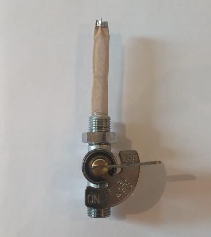 Petrol Tap (Position Indicator) 1/4-1/4 BSP  Triumph, BSA, Norton  ON-OFF-Reserve