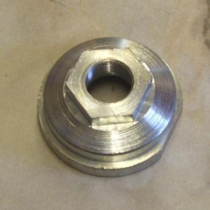BSA Gearbox Mainshaft Nut 6-Spring Clutch