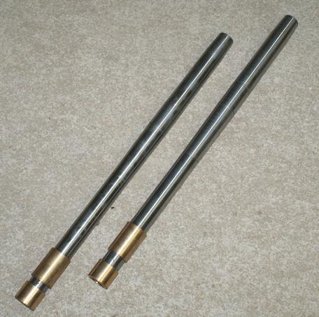 Bsa Fork Stanchions + Bushes.  A7/A10 Gold Star, Ariel /Pair