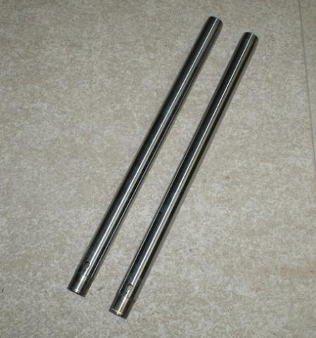 Norton Fork Stanchions/Tubes Short Roadholder Chrome /Pair