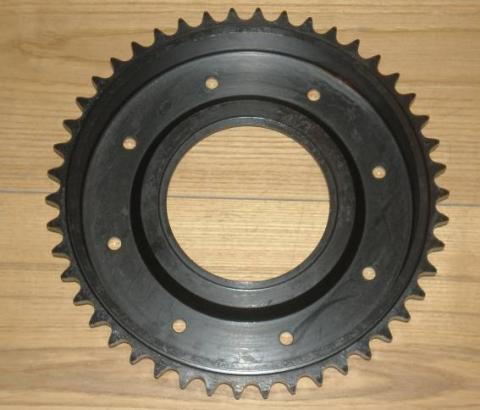 Triumph.  Wheel Sprocket/ Brake Drum Sprung Hub 46T. Triumph MK II/8"