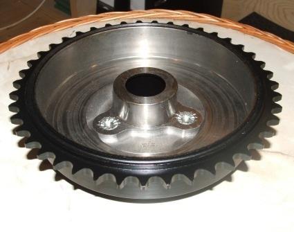 Norton 16H/ES2/Mod. 18 early Inter Rear Wheel Sprocket/Brake Drum 43T. 