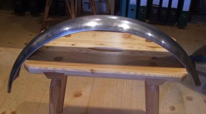 Alloy Front Mudguard 21"   4" wide