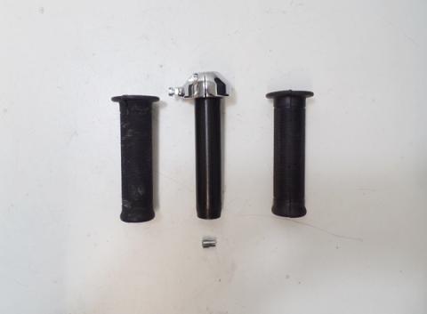 Doherty Twist Grip Set with Rubbers/Throttle 7/8" - new