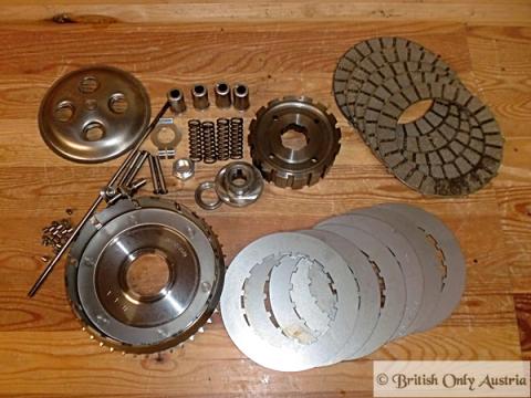 BSA Swinging Arm Clutch compl.A7/A10,B31,B32,B33,B34,Gold Star