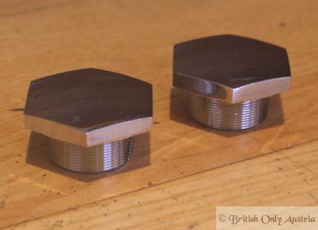 Triumph Fork Top Nut  28TPI, T100/T120/T150 Pair