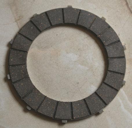 BSA/Triumph Clutch Plate.C15.B40.B44.B50.Tr25. Unit singles only, Alloy