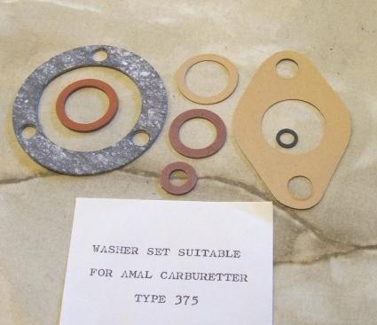 Amal Gasket Set f. Carburettor/Flange 375 Monobloc