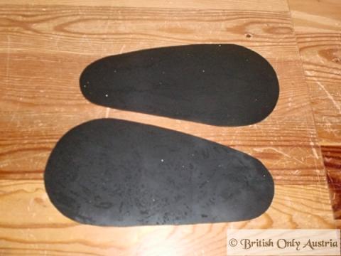 Norton Kneegrip rubbers wide line /Pair