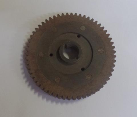 Pertinax Magnet Zahnrad breit MO1 58Z gebraucht