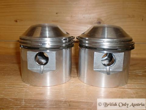 Triumph Piston Unit 650 ccm T120/TR6  std. /Pair