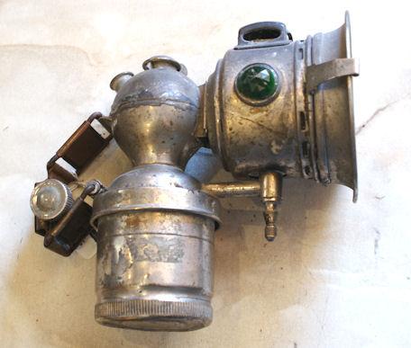 Acetylene/Carbide Light Cycle Miller, used