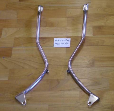 Velocette Stays Stainless  VM /Pair