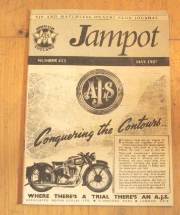 AJS and Matchless Owners Club "Jampot" Journal