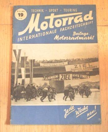 MOTORRAD - Int. Fachzeitschrift, Technik-Sport-Touring