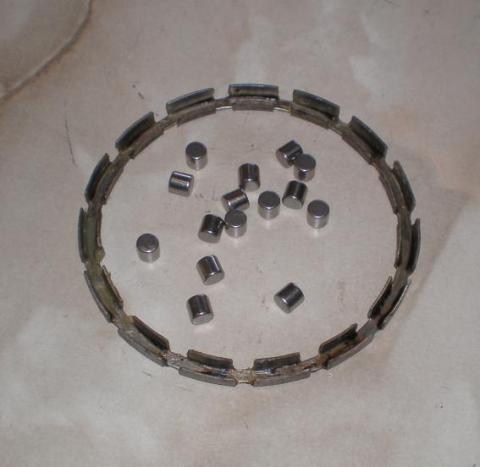 Norton Clutch Cage with Roller Set f. 16H,ES2